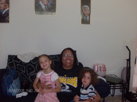 Me again with the grandkids