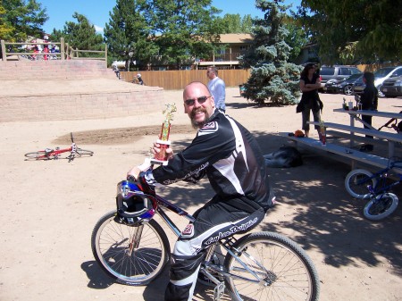 My kids got me into racing BMX again.