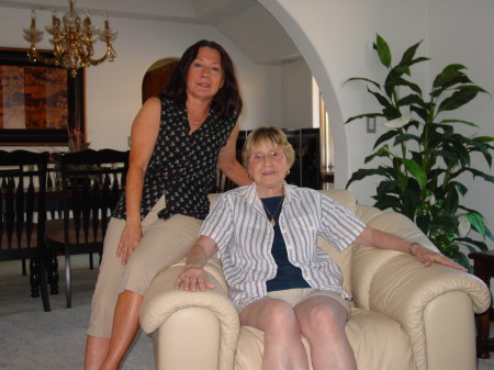 My Mom and Me, June 2008