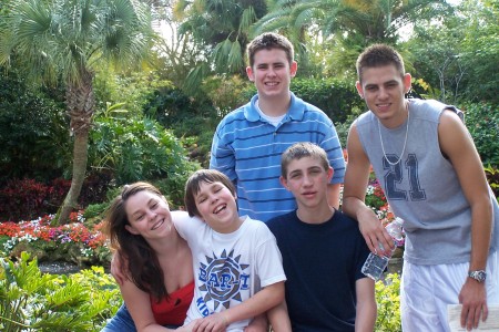 My Kids- Robby, Kira, Michael, Kenny, and Vinny