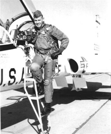 John with T-38
