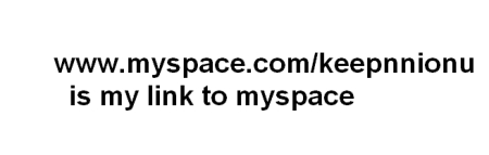 myspace link