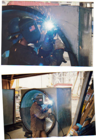 welding at Paine Field