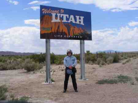 Entering Utah