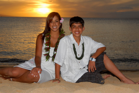 Lindsey & Jacob in Maui 2008