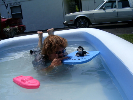 JIm in Pool