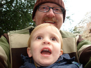 Cooper's First Rollercoaster Ride