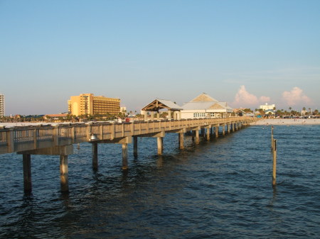 The pier at Clearwater Beach