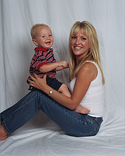 Mommy & Harrison (my 1st)