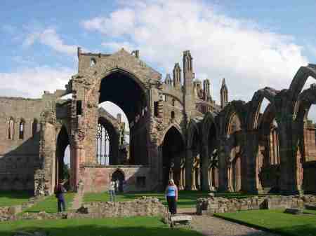 Melrose Abbey, Scotland, Sept 2006