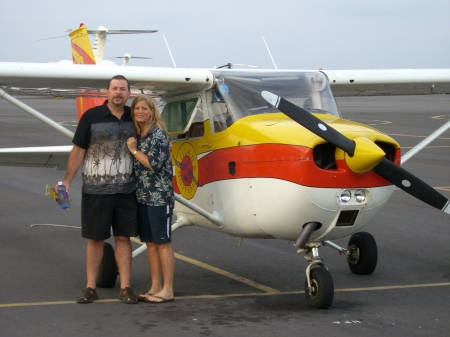 Hawaii Cessna Volcano flight