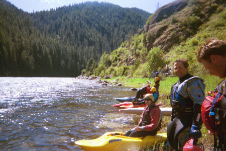 whitewater kayaking in Idaho this year