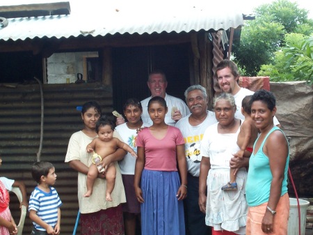 Don & Son, Andrew in Betel, Nicaragua