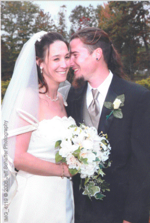 Me and my best friend,  my husband! 09/30/2006