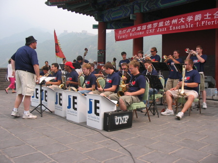 UNF Jazz Ensemble 1 in China