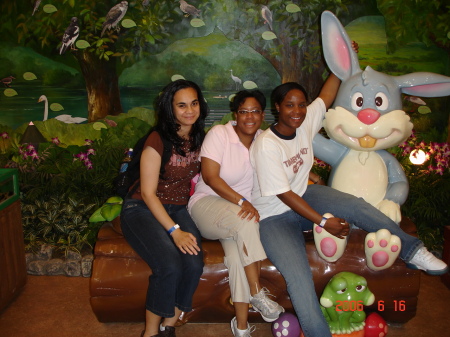 Me and some friends in S.Korea, Everland