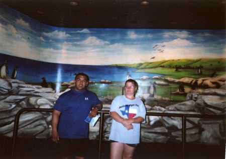 Me and the Wife at Seaworld 2005