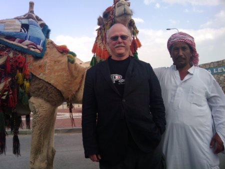 Me,Ken, with Bedouin and his camel