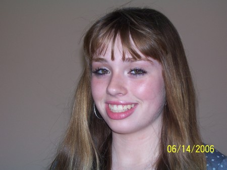 My oldest daughter, Kelsey, age 13