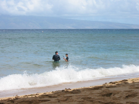 Vacation in Maui with my Son 2004