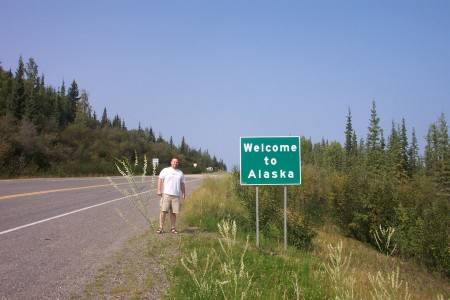 Driving home on the ALCAN highway