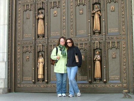 Carla and Stephanie NYC 2005