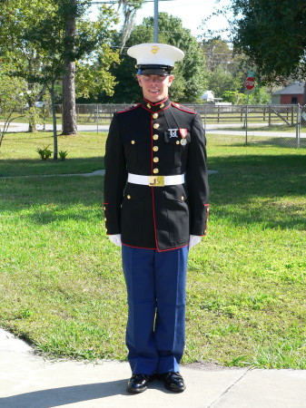 Our oldest son, Dennis - our Marine   Nov 2006