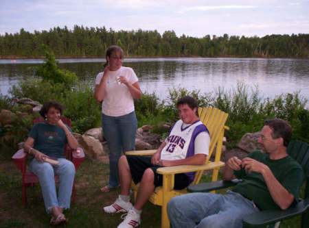 At the cottage