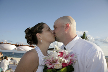 Wedding picture - Cancun 11-10-07