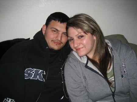 my son anthony and his fiance