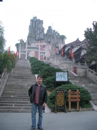 me in Huangzhou, China