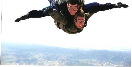 SKYDIVING....YEP...TIRED IT....WOW!!