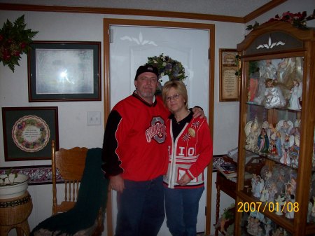 Carol & I before Ohio State game 2007