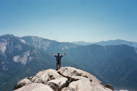 Sequoia National Park top of the world in Sierras  2005