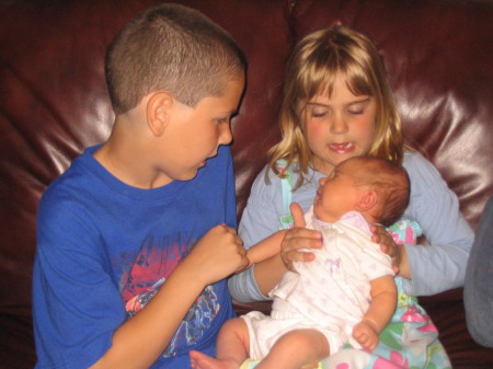 Keltan, Alaina with Baby Teagan
