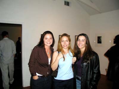 With girlfriends at an art showing in Benicia