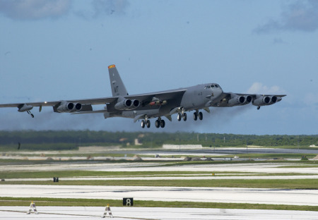 B-52 Taking Off