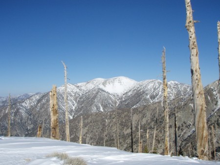 Lookign towards Mount Baldy