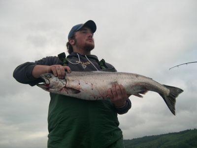 Ken with King Salmon