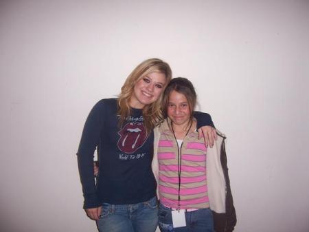 My Daughter Mauriah and Kelly Clarkson