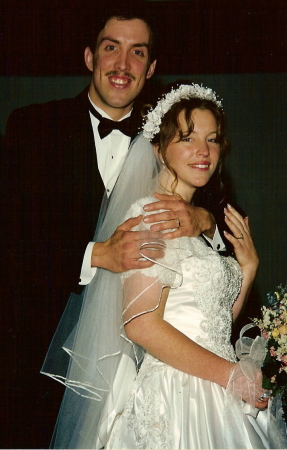 The wedding of Robert and Shelley 1998