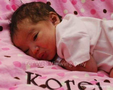Korei,  Shunika First Child.  3/4/11