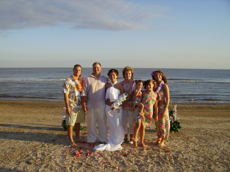 Wow, my family at Shari's Wedding in Oct 05