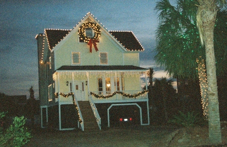 Our house at Christmas 06