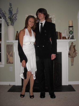 Jake and his girlfriend 2009 Homecoming