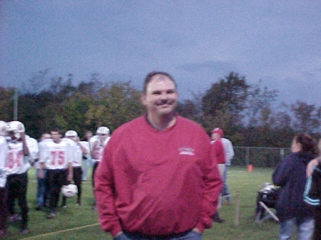 at son's football game 2005