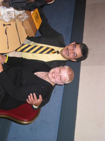 Me with Barbara Kukla (Newark Star Ledger)