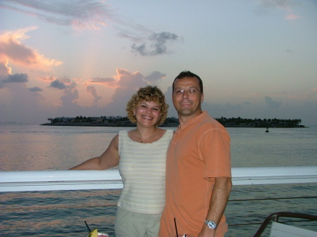 Mike and Andrea in Key West August 2006