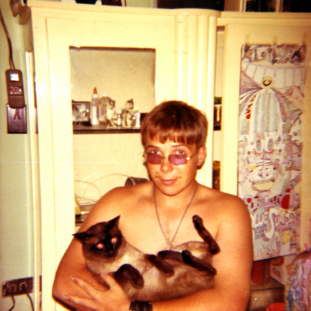 gary with cat