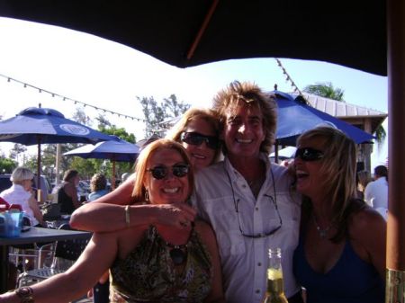 Me, my crazy friends and Rod Stewart